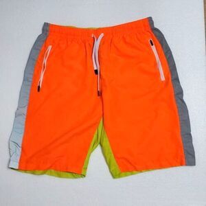 Elbowgrease Mens Sz Large Colorblock Board Shorts
